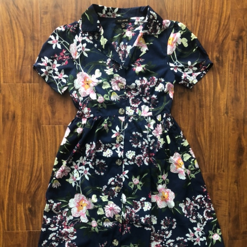 Beautiful Floral Midi Dress